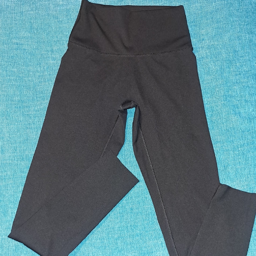 Aerie Kids Girls Black  Leggings. Size Small.